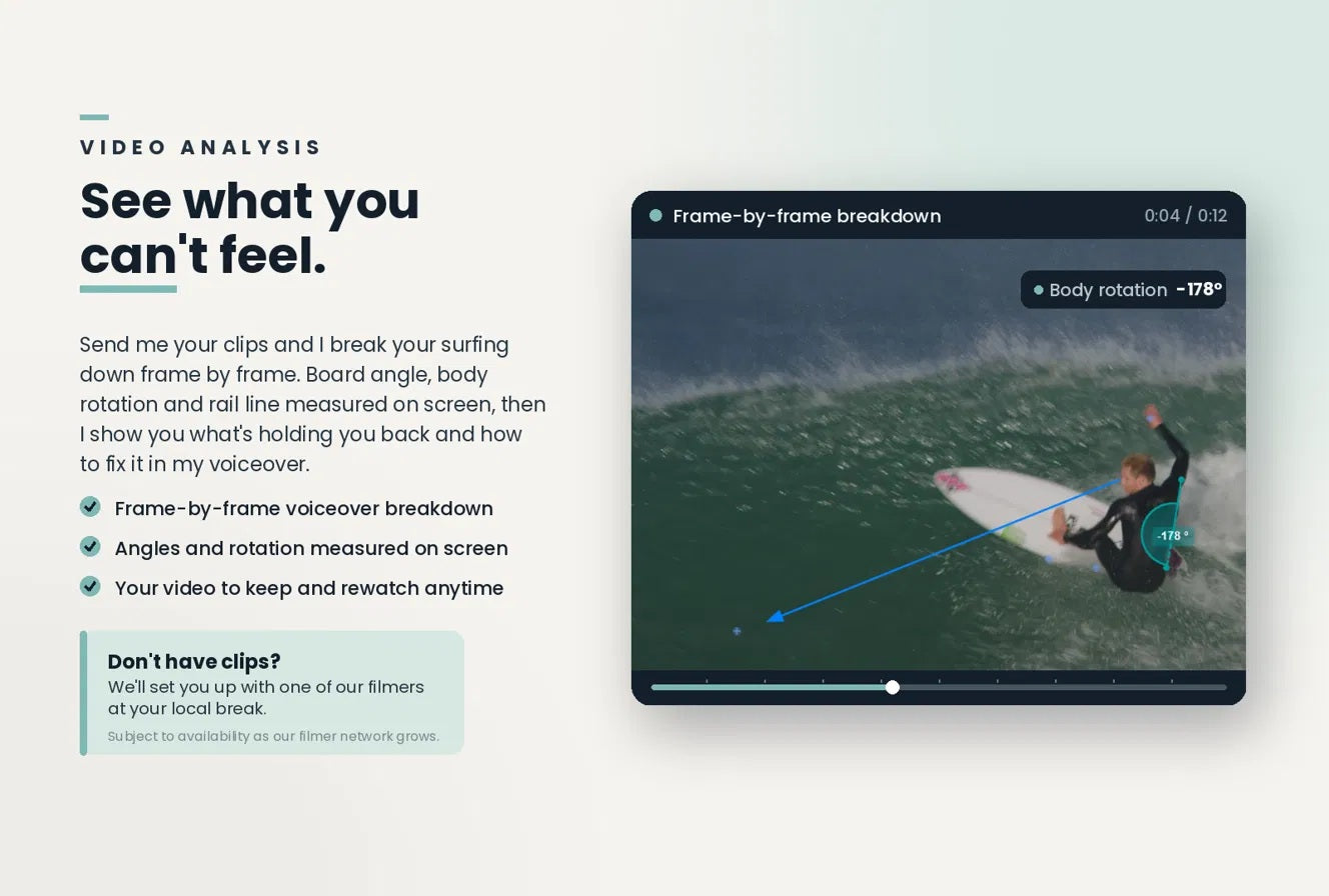 Online Video Analysis Coaching